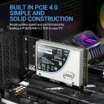 jeyi u2pro-pcie40-x4-to-u2-ssd-single-protocol-hard-drive-expansion-card-4