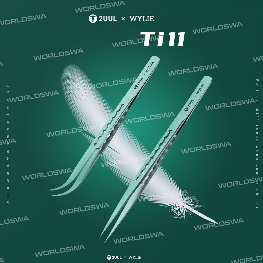 2UUL Wylie Ti11 Ti12 Titanium Alloy UltralightTweezer