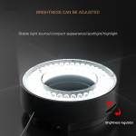 wylie 72-lamp-beads-usb-interface-adjustable-brightness-microscope-led-ring-light-2