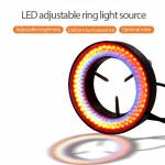 Tuoli TL-17S 16 Million Color 144 LED Ring Light Source for Monocular/Stereo Microscope