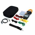HYELEC MS2203 3-Phase Clamp Meter Power Factor Correction USB True-RMS 4 Wire Testing