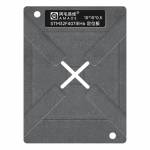 amaoe 015mm-stm32f407ieh6-microcontroller-chip-bga-reballing-stencil-platform-set-3