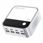 relife q2-120w-8-ports-desktop-charger-with-pd100w-charging-rgb-atmosphere-lighting-3