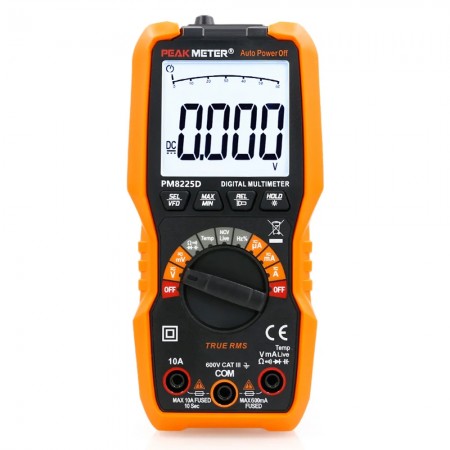 PEAKMETER PM8225D High-Precision Anti-Burning Digital Multimeter with Low Pass Filter