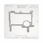 Amaoe 0.12mm Motherboard Mid-Frame BGA Reballing Stencil Platform for Huawei P40Pro+ Middle Layer