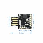 Digispark Kickstarter Development Board ATTINY85 Module for Arduino USB