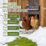 automatic chicken-coop-door-solar-powered-4-mode-aluminum-alloy-steel-opener-06