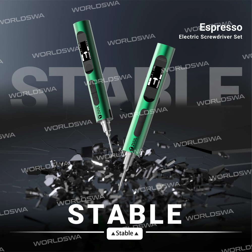 2uul sd11-espresso-electric-screwdriver-with-4pcs-s2-bits-for-mobile-phone-repair-2