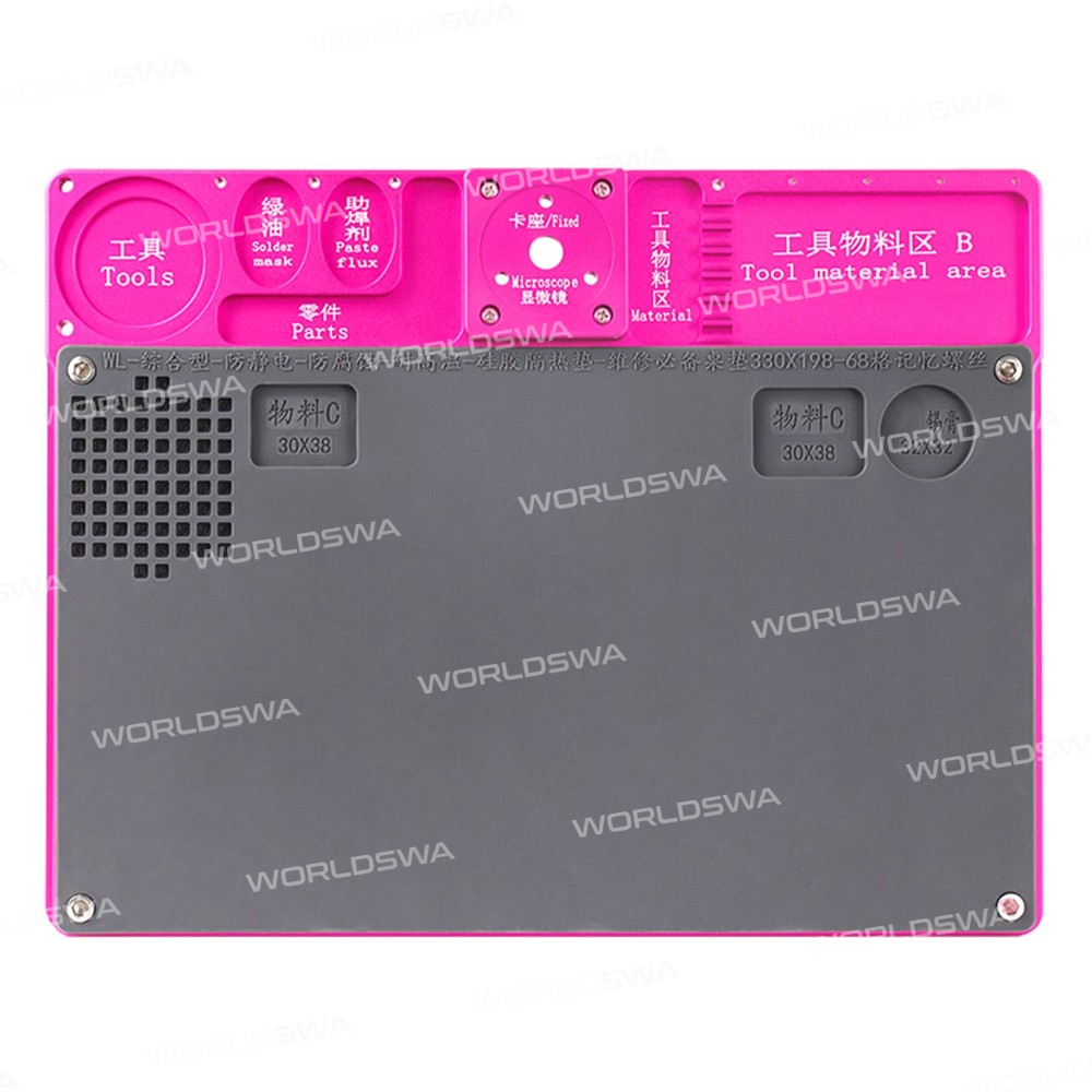 WL Aluminium Alloy Microscope Pad Mobile Phone Repair Maintenance Platform