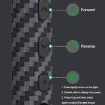 relife e1-powerful-carbon-fiber-electric-screwdriver-set-with-12pcs-s2-steel-bits-9