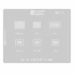 Amaoe MAC8 0.12mm WiFi Comprehensive BGA Reballing Stencil for Macbook A1989/A1990/A2159/A1706/A1534