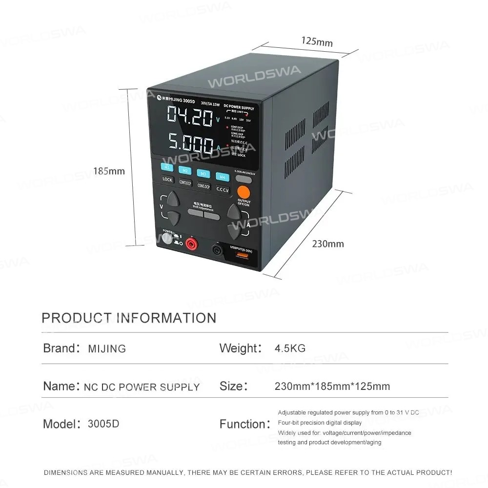 mijing 3005d-31v-5a-multifunctional-high-precision-adjustable-dc-stabilized-power-supply-5
