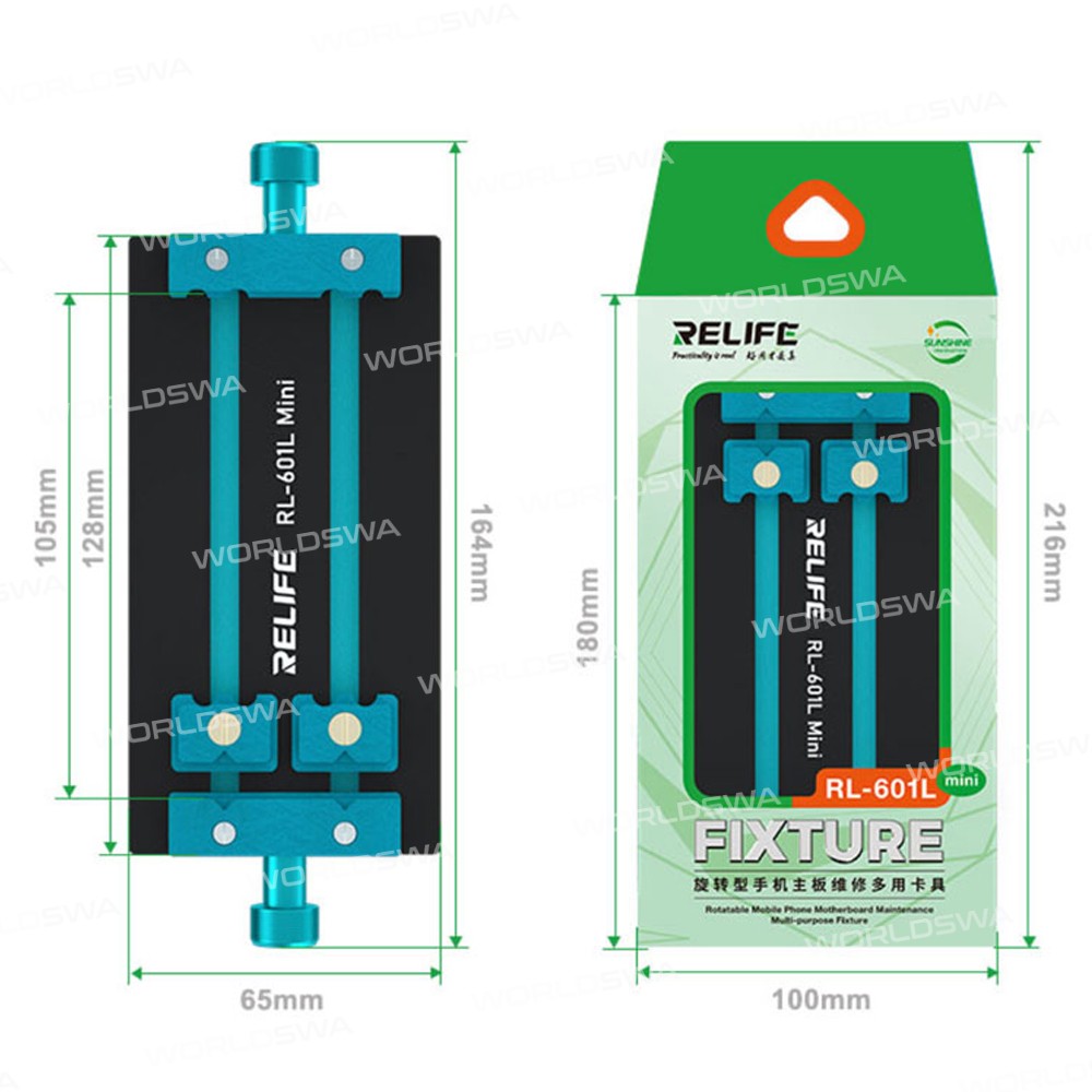 relife rl-601l-mini-360-rotating-buckle-type-motherboards-fixture-7