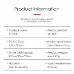 TuoLi TL-15A Universal IC Glue Remove Fixture Double-Bearings Holder Motherboard Jig