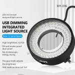 maant my-036-72-high-light-beads-usb-microscope-led-ring-light-with-dust-filter-2