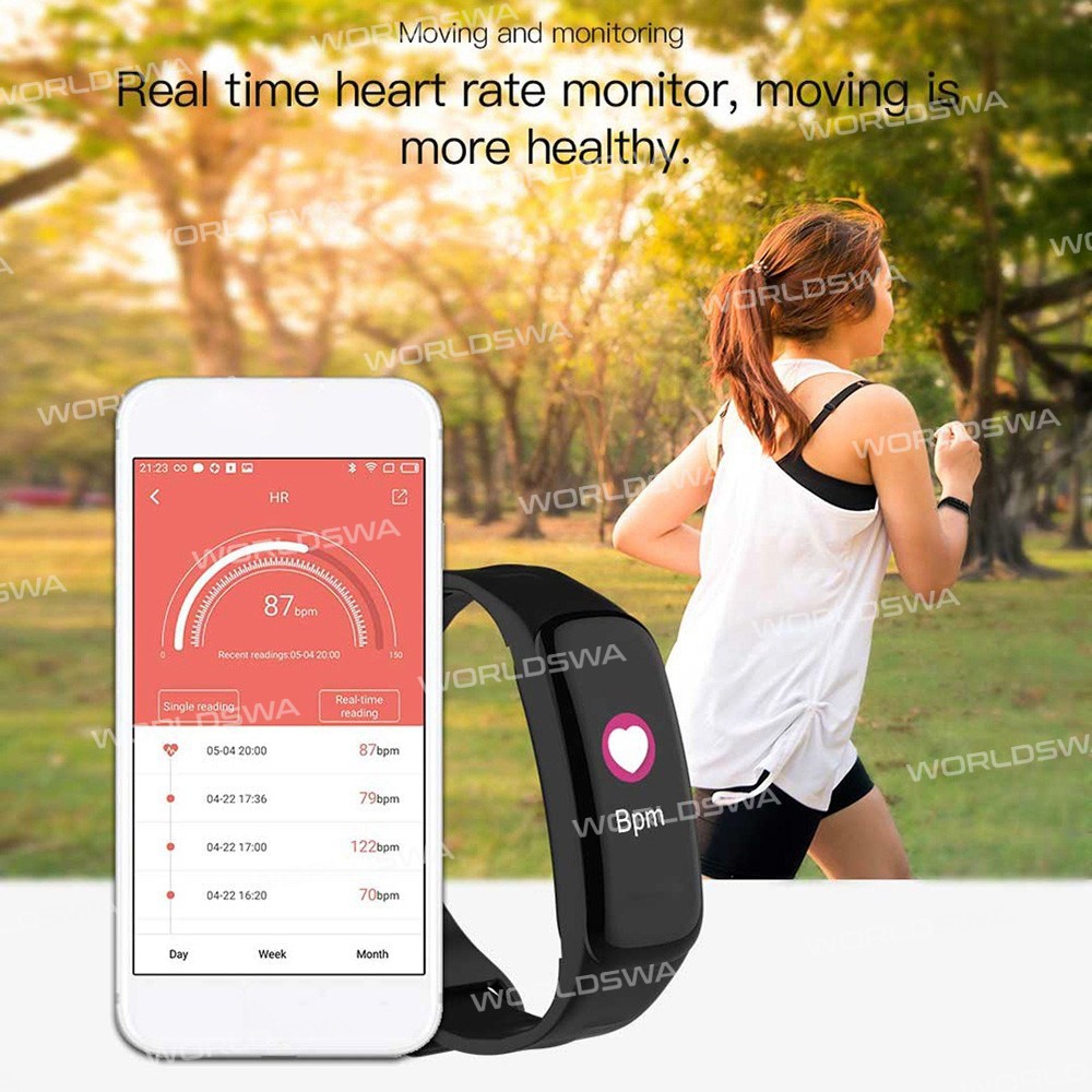 c1plus color-screen-smart-multi-function-sports-bracelet-11