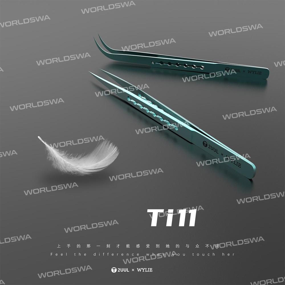 2UUL Wylie Ti11 Ti12 Titanium Alloy UltralightTweezer