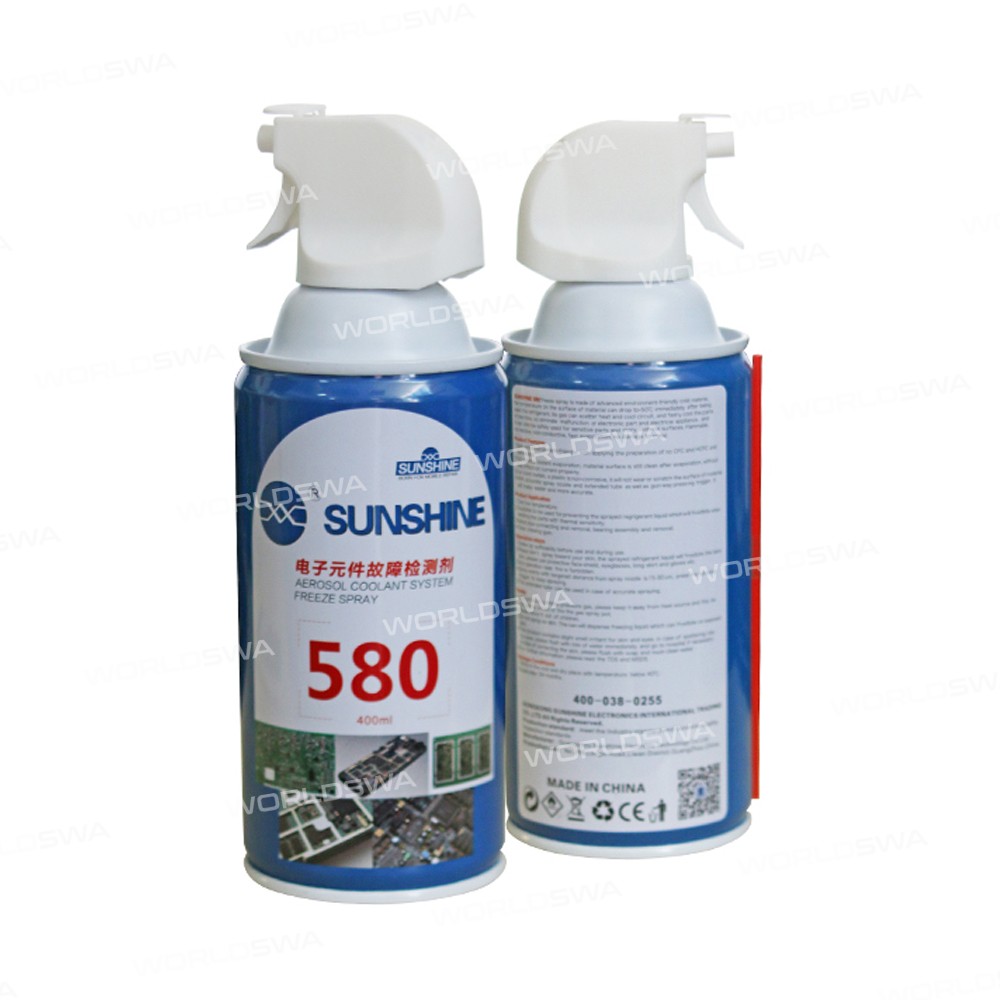 Sunshine SS-580 Aerosol Coolant Electronic Component Failure Detection Freeze Spray - Contact Seller