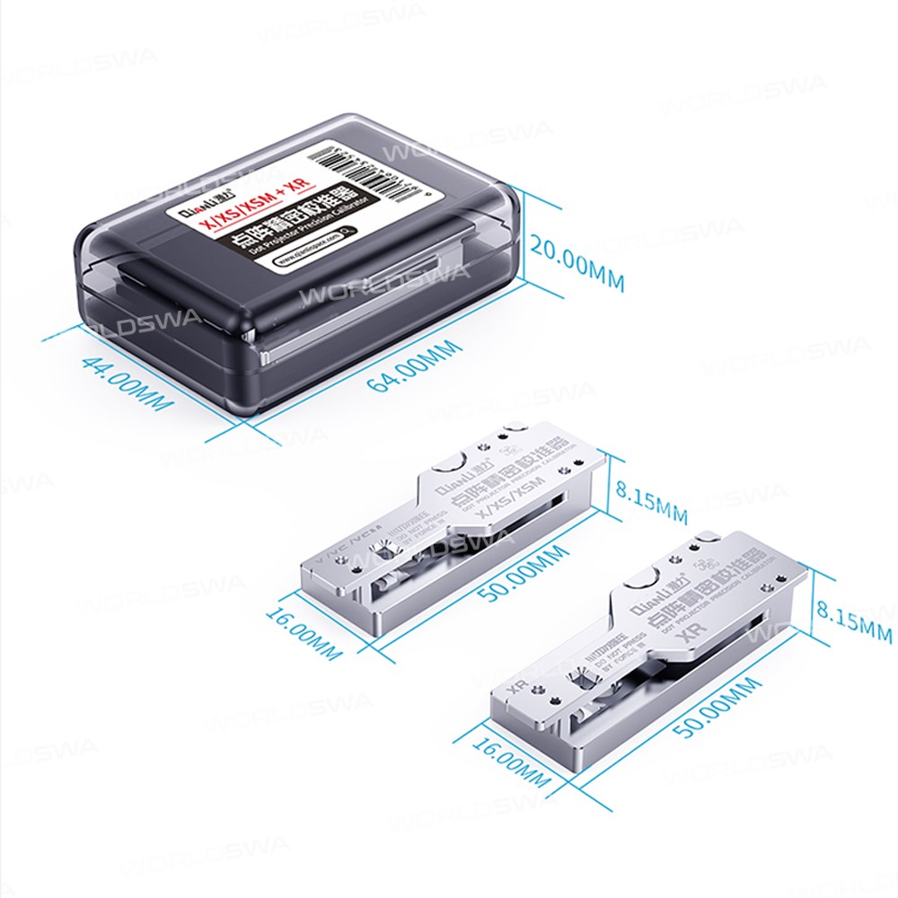 QianLi Dot Lattice Face Precision Calibrator for iPhone X / Xs / Xs Max / XR / 11 / 11 Pro / 11 Pro