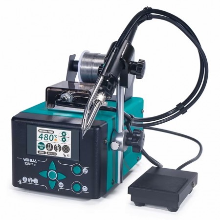 Yihua 928DT-II 230W Constant Temperature Auto Send Tin Soldering Station with Foot Rest Control