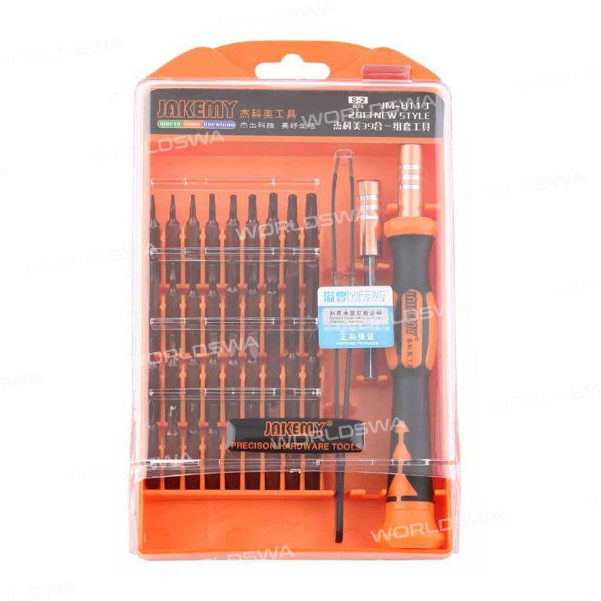 JAKEMY JM-8113 (39 in 1) Precision Screwdriver Set For Laptop & Phone