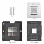Amaoe ODNX02-A2 4-in-1 0.20mm BGA Reballing Stencil Kits Station for Switch CPU IC Chip