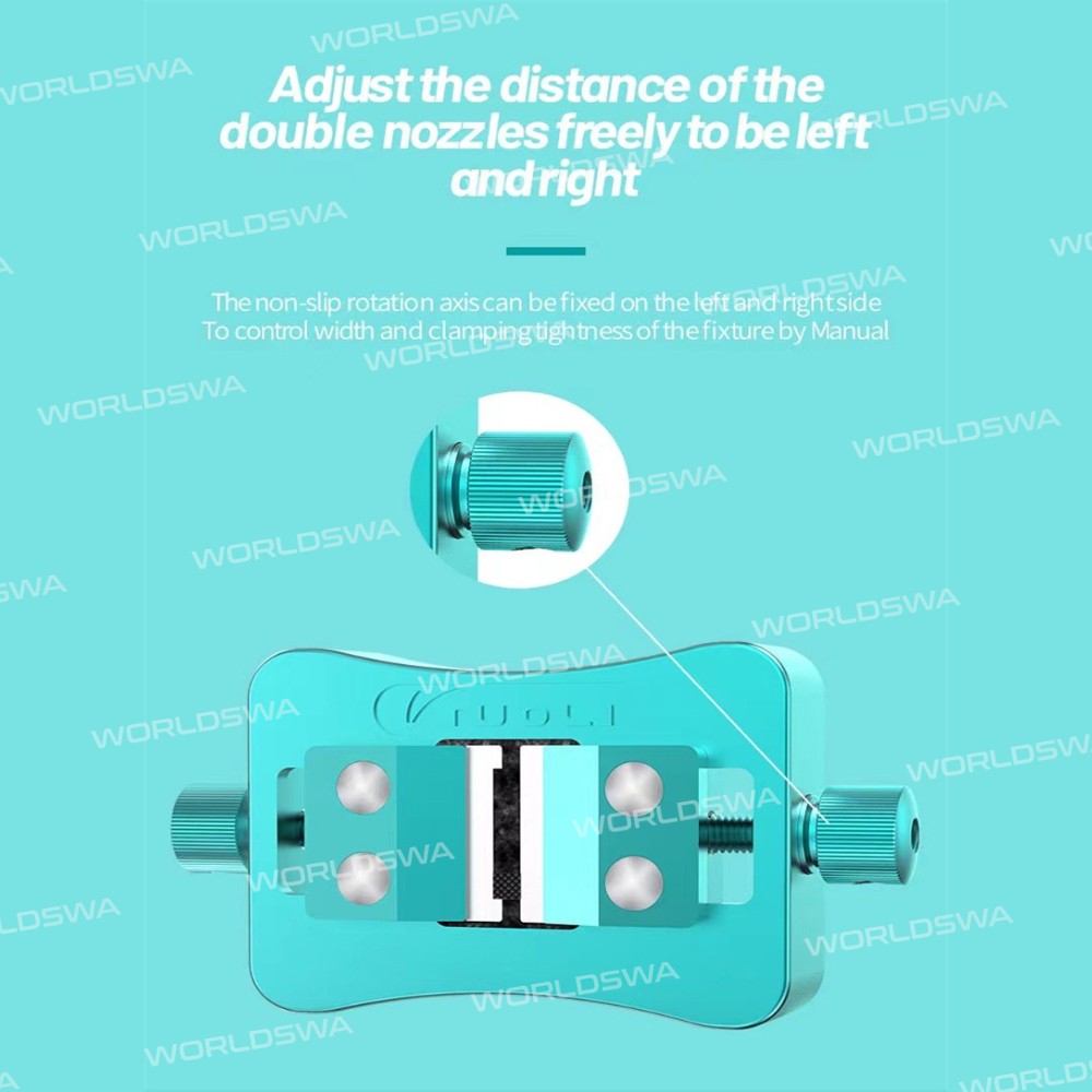 TuoLi TL-15A New Version Universal IC Glue Remove Fixture Double-Bearings Holder Motherboard Jig