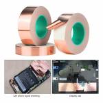 20M Conductive Adhesive Copper Foil Tape EMI Shielding Heat Resist for Electric Guitar