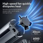 M.2 SSD Heatsink Built with Adjustable Angle Cooling Fan for M2 NVME 2280 SSD