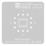 Amaoe 0.15mm Upper Layer BGA Reballing Stencil for Qualcomm SM8250 / SM8350 / SM8450 / SM8475