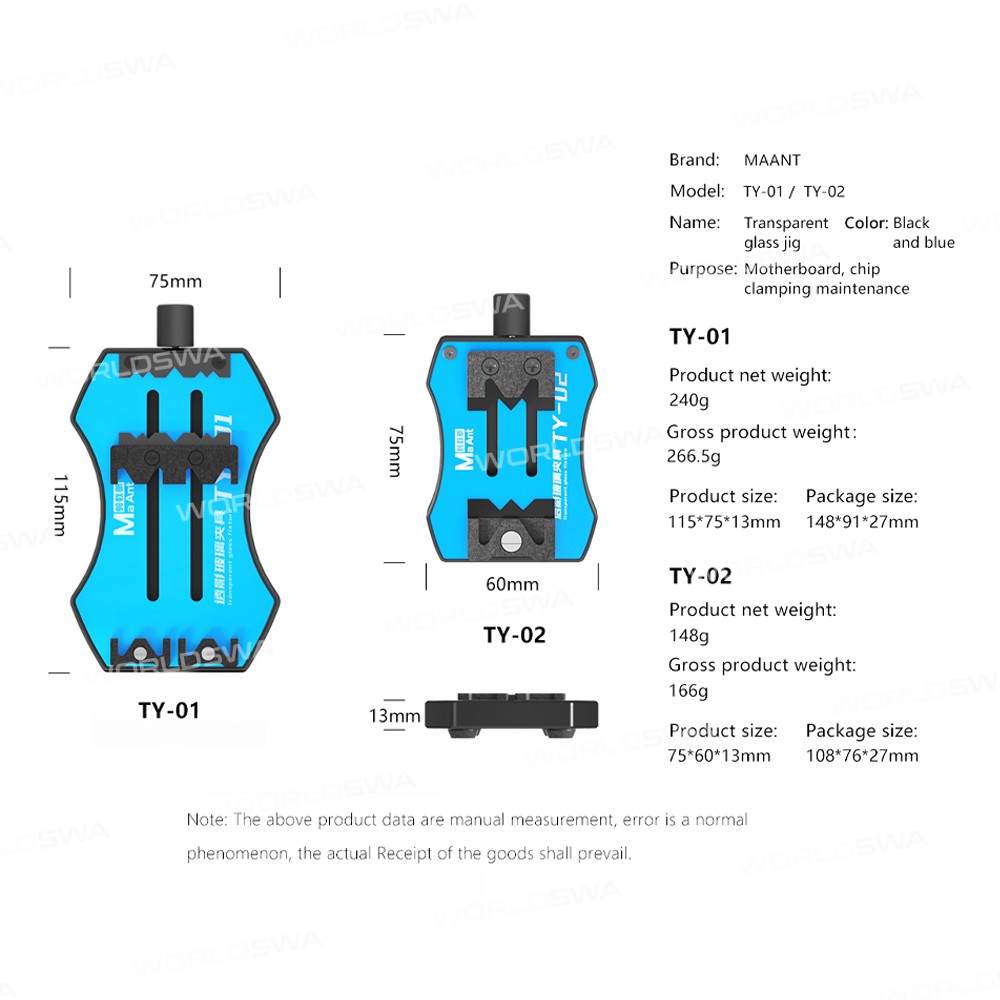 maant ty-01-ty-02-universal-toughened-insulated-glass-motherboard-repair-fixture-15
