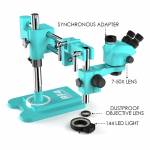 RF4 High-definition Binocular Stereo Continuous Zoom Industrial Microscope for PCB Repair