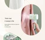 pretfy handheld-steam-iron-fabric-clothes-ironing-hanging-crease-removal-lightweight-steamer-for-hom