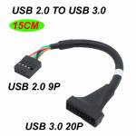 usb 20-9-pin-housing-male-to-motherboard-internal-usb-30-20-pin-female-adaptor-bridge-cable--15cm-1