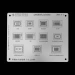 MiJing Reballing Stencil Plant Tin Steel Net for iPhone iPad WIFI IC