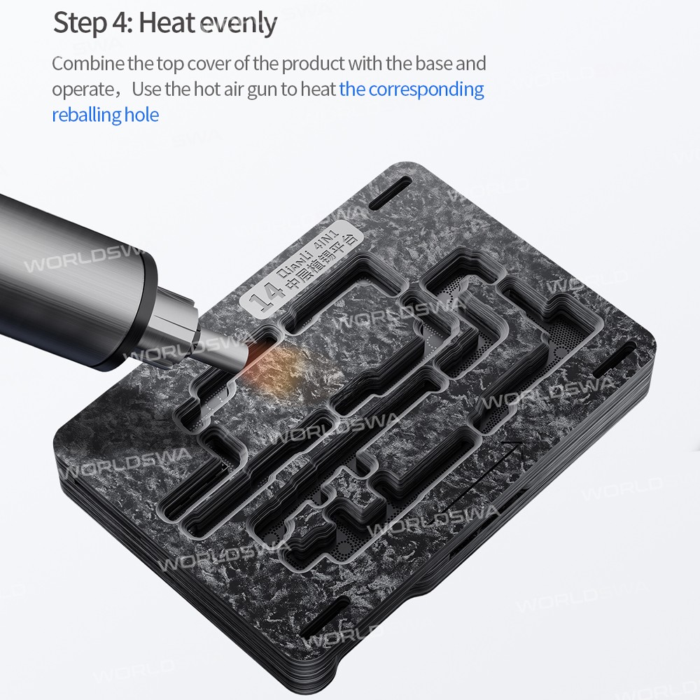 qianli 4-in-1-magnetic-middle-frame-magnetic-bga-reballing-platform-for-iphone-14-12