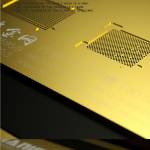 Mechanic 3D BGA Reball Gold Stencil for A11 iPhone X / 8 / 8 Plus