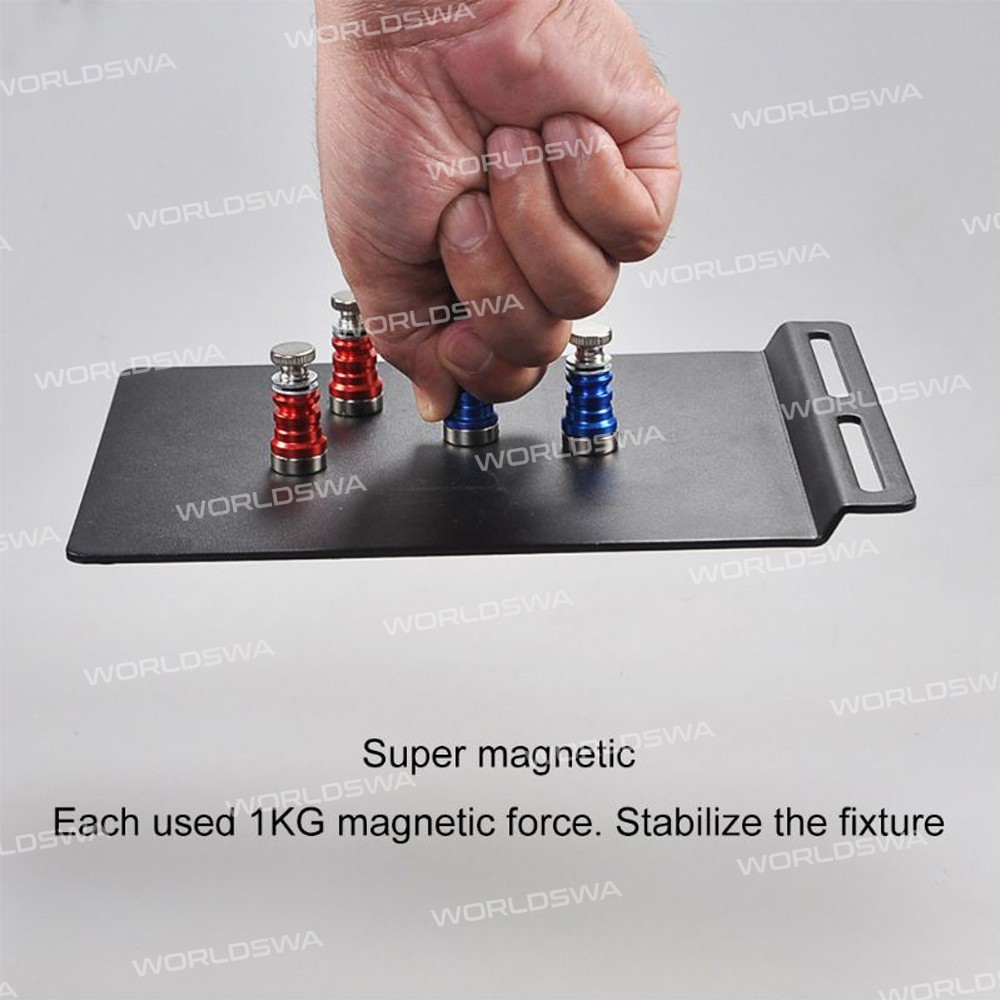 TE-804 Soldering Third Hand Magnetic Universal PCB Motherboard Fixture with Magnifier