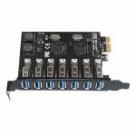 Desktop 7-ports PCI-E to USB 3.0 High-speed Expansion Card
