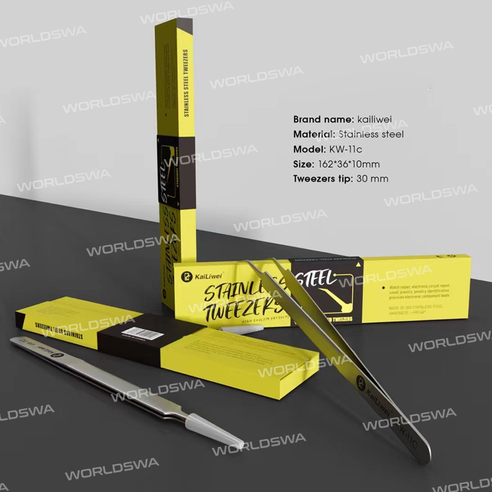 kailiwei kw-11c-kw-15c-high-precision-non-magnetic-stainless-steel-tweezers-11