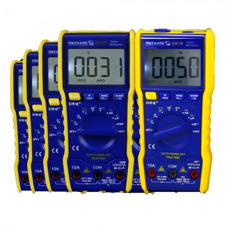 SIV119 / SIV120 Mechanic Pocket Multifunction Digital Multimeter with Automatic High-Precision Display