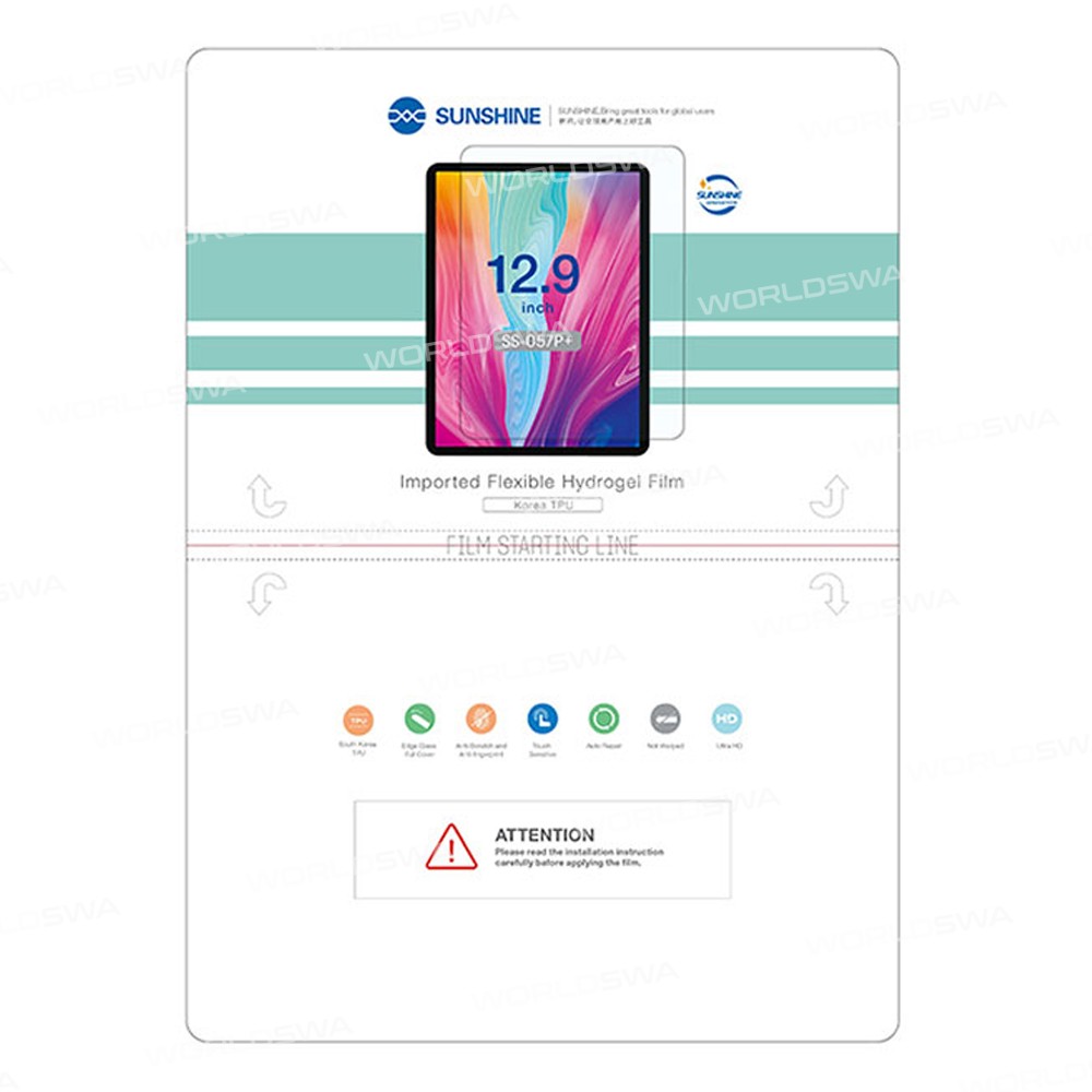 sunshine ss-057p-129-inch-ipad-tablet-hd-hydrogel-protective-film-for-ss-890c-cutting-machine-2