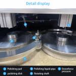 TBK 938 Multi-station Mobilephone Screen Water Mill Polishing Machine Built-in Silent Air Pump