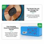 Relife RL-304S 8-port Multi-functional USB Smart Charger Support QC 3.0 Wireless Charging