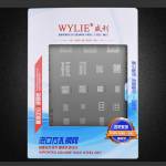 Wylie WL-01 0.12mm LCD Special BGA Reballing Stencil for iPhone 6S-12 Pro Max