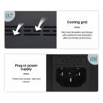 Quick 8686D+ 2-in-1 Soldering Iron Hot Air Gun Lead-free Smart Digital Display Rework Station