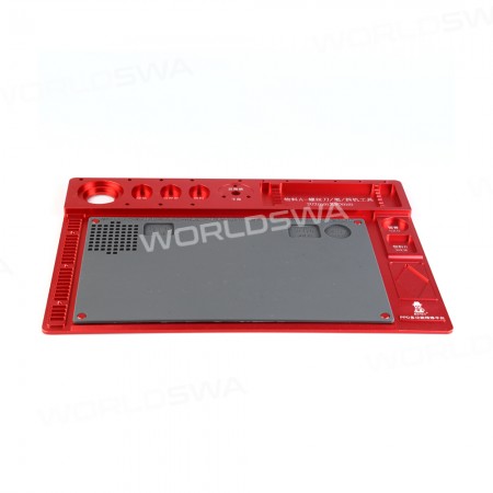 Microscope Holder High Temperature Multifunction Aluminum Alloy Pad for Mobile Phone Repair Maintenance Platform