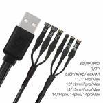 wylie 3a-6-ports-usb-power-boot-dc-power-supply-test-cable-for-iphone-6-to-14pro-max-repair-1