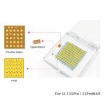 Dot Matrix IC Set Chip + Capacitance + Flexible Cable for iPhone X / Xs / Xs Max / 11 / 11 Pro / 11