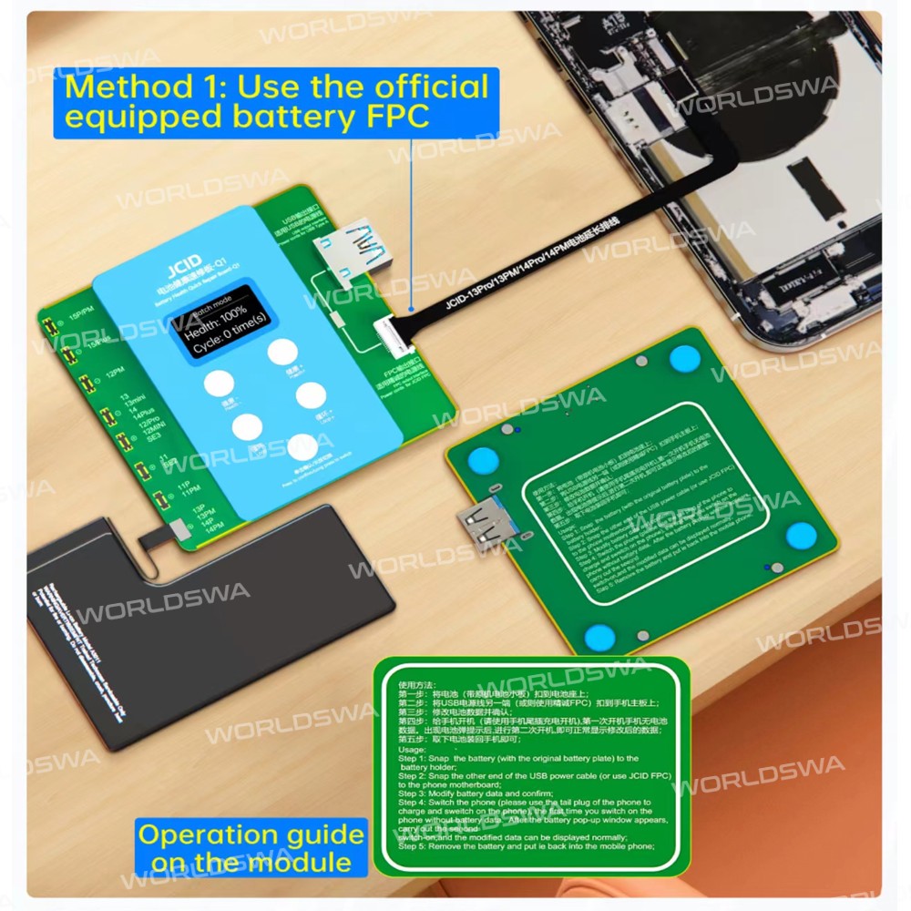 jcid q1-battery-health-quick-repair-board-for-iphone-series-no-need-fpc-window-3